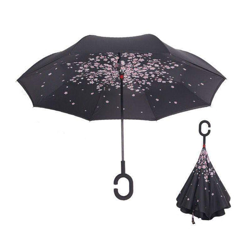 AussieSuperStore Homeware Supplies Double Layer Windproof UV Protection Reverse folding Umbrellas CBCUMBRELLASAKU